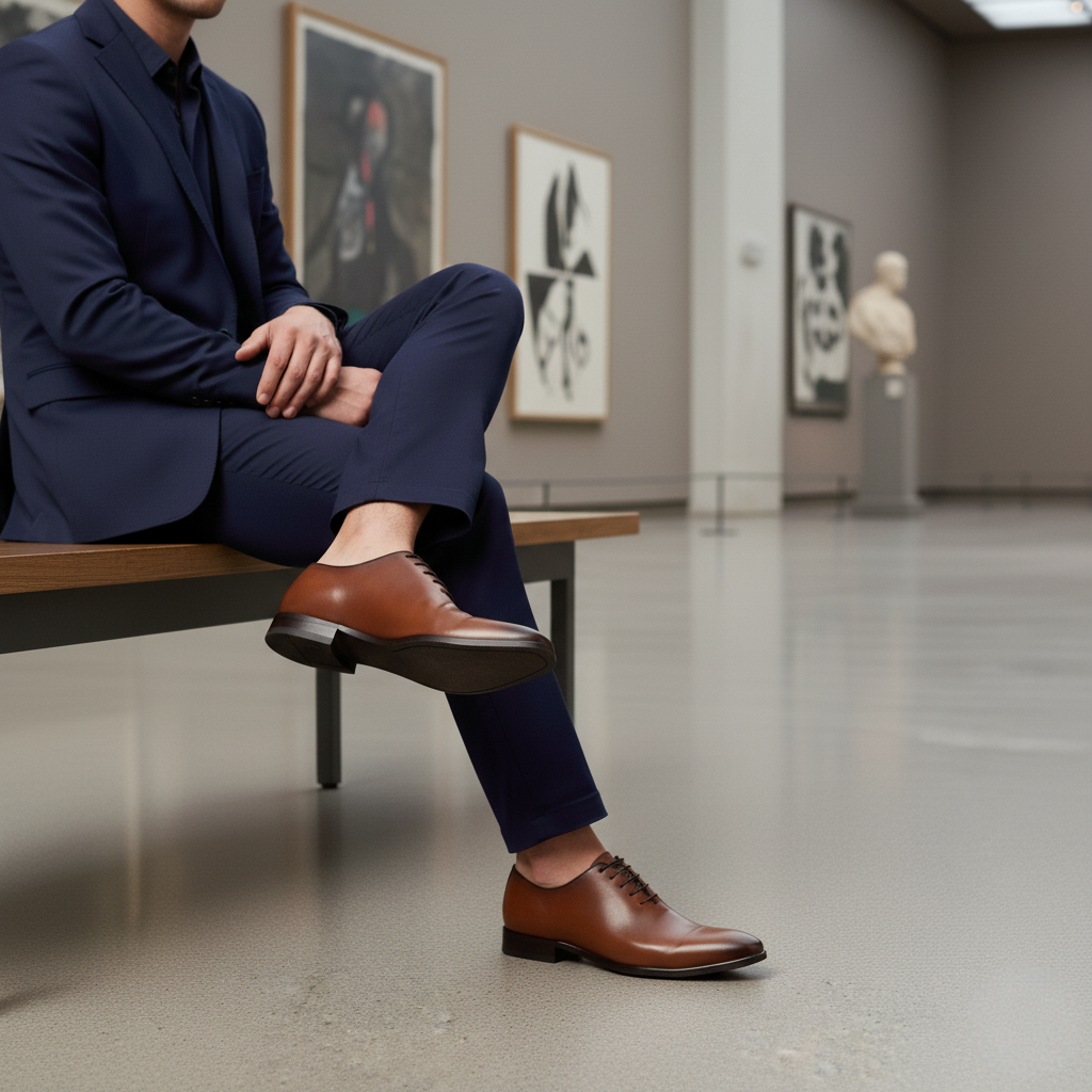 Sapato Masculino Oxford Wholecut Viena